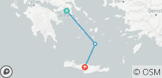  De prachtige Griekse eilanden: Athene, Santorini en Kreta, inclusief ontbijt, transfers en verblijf in een 5-sterrenhotel - 3 bestemmingen 