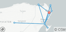 7-Day Paradise Islands Experience: Chichen Itza, Cozumel & Holbox Bioluminescence