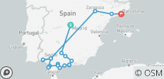  Andalucía Absoluta - Final en Barcelona - 20 destinos 