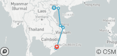 9-Day Hanoi to Saigon: Ha Long Cruise, Hue & Hai Van Pass