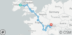 À la découverte de l'Europe (23 destinations)