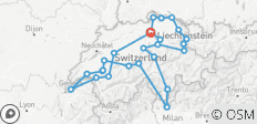  Le meilleur de la Suisse (y compris Broc) - 26 destinations 