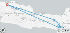  Java - Land of Temples and Fiery Mountains - 8 destinations 