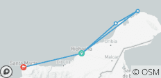  Punta Gallinas: 5-tägige Wüsten-Motorradtour ab Santa Marta - 5 Destinationen 