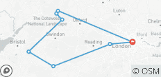  London Winter Escape: City Icons, Windsor, Bath &amp; Cotswolds - 6 Days - 9 destinations 