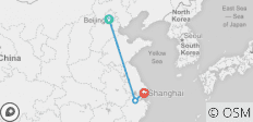  Beijing to Shanghai - 3 destinations 