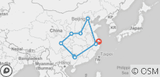  Shanghai nach Shanghai Abenteuerreise - 9 Destinationen 