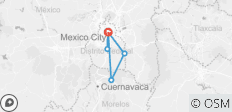  Mexiko-Stadt: Tag der Toten - gemütlich - 4 Destinationen 