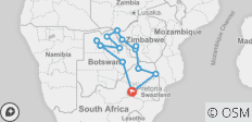  Das südliche Afrika erkunden - 14 Destinationen 
