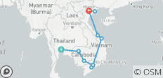  Best of Cambodia &amp; Vietnam - 12 destinations 