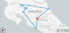  Classic Costa Rica - 9 destinations 