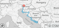  Von Dubrovnik nach Bled - 11 Destinationen 