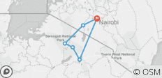  Great Migration Masai Mara and Serengeti - 6 destinations 