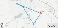  Tanzanie : Grand Lodge Safari - 6 destinations 