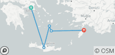  Griechenland Rundreise entlang atemberaubender Strände - 20 Tage - 5 Destinationen 