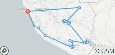 Peru Encompassed (40 destinations)