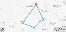  India\'s Golden Triangle - 6 destinations 