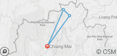  Chiang Mai et; Triangle d\'Or - 4 destinations 