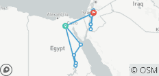  Tijdloos Egypte &amp; Jordanië - 15 bestemmingen 