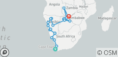 Le Grand Safari du Sud - 23 destinations 