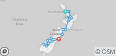  Amplified Neuseeland Rundreise - 23 Destinationen 