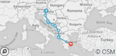  Zagreb to Athens: Adriatic &amp; Ancient Capitals - 11 destinations 