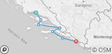  Segeln in Kroatien – Von Split nach Dubrovnik - 7 Destinationen 