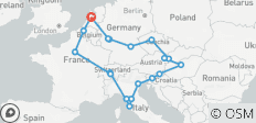  Europe Jewel - 19 destinations 