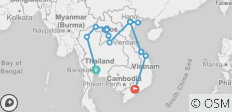  Aventure en Thaïlande, au Laos et au Vietnam - 13 destinations 