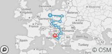  Osteuropa, Kroatien &amp; der Balkan - 14 Destinationen 