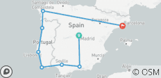  Explore Spain &amp; Portugal - 8 destinations 
