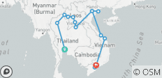  South East Asia Uncovered - 15 destinations 