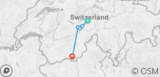  Berner Oberland und Reichenbachfall - 4 Destinationen 