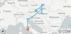  Circuit de Vienne à Rome (Standard, Hiver (jusqu\'à mars 27), Classique) - 8 destinations 