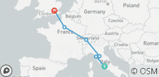  Ruta de Roma a Londres (Invierno, Clásica, 8 Días) - 6 destinos 