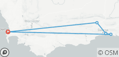  Ruta de los jardines + safari de 3 días desde Ciudad del Cabo - 5 destinos 