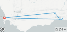  Ruta de los jardines + safari de 3 días desde Ciudad del Cabo - 5 destinos 