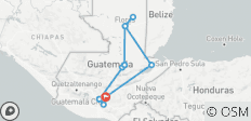  Guatemalas Höhepunkte - 12 Destinationen 