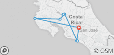  Höhepunkte aus Costa Rica - 9 Tage - 8 Destinationen 