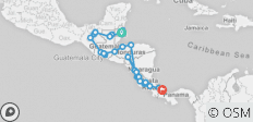  Belize, Mexiko, Guatemala, San Jose &amp; Panama - 28 Destinationen 