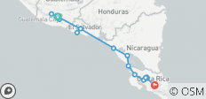  Mittelamerika Erlebnisreise - 16 Destinationen 