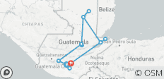  Début Antigua fin Guatemala City - 14 destinations 