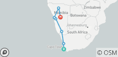  Cape and Namibia Adventure - 7 destinations 