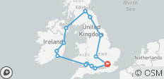  L\'essentiel de la Grande- Bretagne et de l\'Irlande - 14 destinations 
