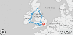  Großbritannien &amp; Irland Rundreise - 14 Destinationen 