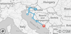  The Croatian - 11 destinations 