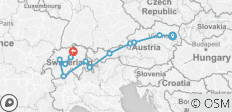  Das Beste aus Österreich &amp; der Schweiz - 12 Destinationen 