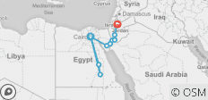  Erlebnisreise durch Ägypten &amp; Jordanien - 11 Destinationen 