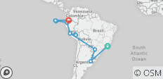  Seele Südamerikas mit Galápagos-Kreuzfahrt - 16 Destinationen 