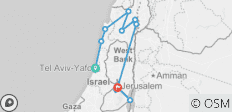  Journey Through the Holy Land - Faith-Based Travel - 12 destinations 
